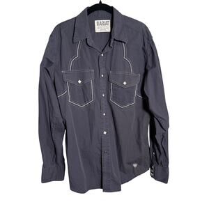 Ariat Western Pearl Snap Shirt Men's Sz. M